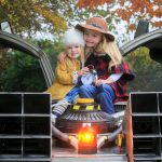 ****NO FEE PIC**** 
28/10/2016
 Don’t forget to turn the clocks back!  (L to R) Maisie Smyth (3) from Edenderry & Annabelle Smith (6) from Swords and the famous Delorean Time Machine as a new Solus survey reveals that 63% are not in favour of ‘daylight saving’ and romance also gets the cold shoulder as only a mere 1% will look forward to romance and candlelit cuddles!  35% will feel glum, 8% downright grumpy and 10% completely indifferent.  Not everyone dreads the long evenings as 28% cited contentment with cozy nights in by the fire, 9% will even be excited as Christmas is just around the corner and 4% will be confused – what time is it now? As the clocks go back in the early hours of Sunday October 30th at 2am, it marks 100 years since the concept of ‘daylight saving’ was introduced in Ireland under British rule.
Photo: Gareth Chaney Collins