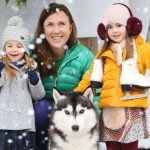 NO REPRO FEE 14/11/2016 Olympic star Annalise Murphy pictured with An Cathaoirleach Councillor Cormac Devlin along with (left to right) Sophie Bracken (4), Holly Walker (4) and Siberian Husky, Magic as they unveiled the event schedule for the Dun Laoghaire Christmas Festival on Ice from November 25th 2016 to January 8th 2017 presented by Dun Laoghaire Rathdown County Council in association with the Dun Laoghaire BID Company. The Festival will sparkle with family fun and highlights include a real Ice Rink from November 25th, Santa's arrival with a magnificent fireworks display on November 26th, A record attempt … on Ice, Flavours of Dun Laoghaire Christmas Kitchen, Black Friday, a Christmas Market, FREE screenings of Christmas movie favourites and lots more. See events.dlrcoco.ie for all details Photograph: Leon Farrell / Photocall Ireland