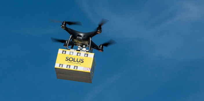 Sky is the limit for Solus as they pilot Ireland’s first retail drone delivery