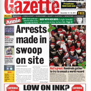 Santa Hat Record Front Page News