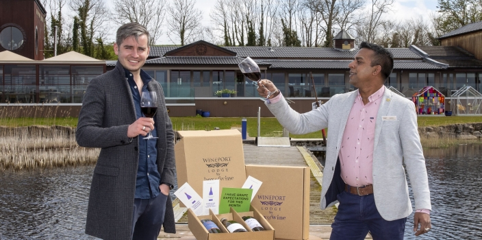 Grape Expectations for Wineport Lodge by Boxofwine.ie