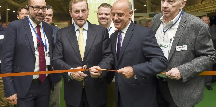 An Taoiseach Enda Kenny officially opens largest ever Franchise Show in Ireland